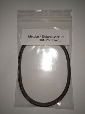 Antriebsriemen für Metabo BAS260 Swift - Bandsäge Elektra Beckum BAS 260