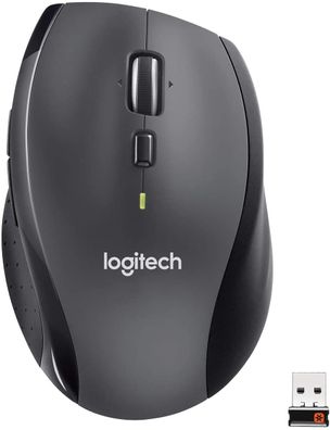 Logitech M705 Marathon Kabellose Maus, 2.4 GHz Verbindung via Unifying