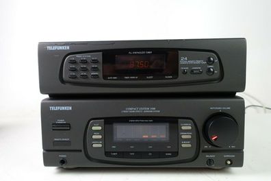 Telefunken Compact System 3500 Verstärker und Tuner kleine Stereoanlage Hi-1316