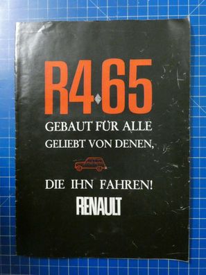 Renault R4 65 Katalog H14456