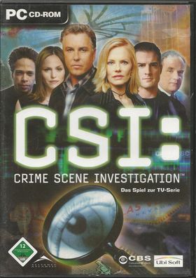 CSI Crime Scene Investigation (PC 2003 DVD-Box) - komplett - sehr guter Zustand