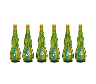 Tunel 6er Set Mezcladas 0,7L (30% Vol) Kräuterlikör Hierbas de Mallorca- [Enthä