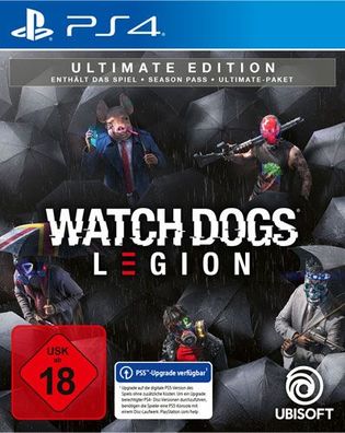 Watch Dogs Legion PS-4 Ultimate - Ubi Soft 300111417 - (Sony PS4 / Action/ Adventure)