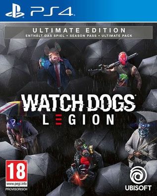 Watch Dogs Legion PS-4 Ultimate AT - Ubi Soft - (SONY® PS4 / Action/ Adventure)