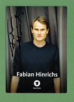 Fabian Hinrichs - ( deutscher Schauspieler - Tatort) - persönlich signiert