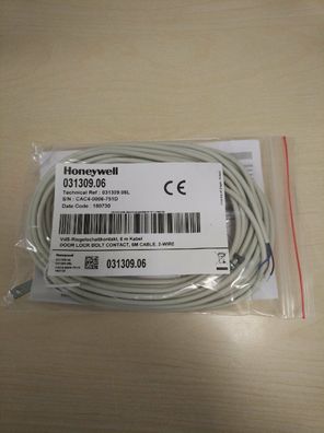 Riegelschaltkontakt Honeywell 031309.06 VdS G100023 mit Kabel 6 m Länge