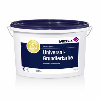 MEGA 251 Universal-Grundierfarbe 20 kg weiß