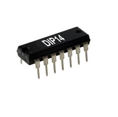 TDA0470D - Transistor Array für Synthesizer, IC DIP14 TDA 0470D ITT, 1St