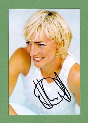 Heike Drechsler (1992 und 2000 Olympiasiegerin im Weitsprung) - persönlich signiert (