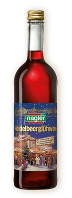 6x 0,75 Liter Nagler Heidelbeerglühwein