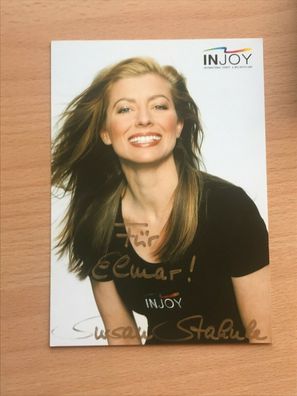 Autogrammkarte - SUSAN Stahnke - Schauspielerin - orig. signiert #599