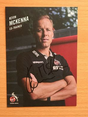 Autogrammkarte - KEVIN Mckenna - 1. FC KÖLN 2021-22 - orig. signiert #907