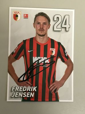 Autogrammkarte - Fredrik JENSEN - FC Augsburg 2021-22 - orig. signiert #960