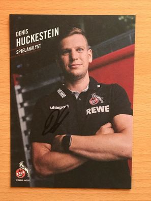 Autogrammkarte - DENNIS Huckestein - 1. FC KÖLN 2021-22 - orig. signiert #914