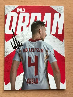 Autogrammkarte - WILLI ORBAN - RB Leipzig 2020/21 - orig. signiert #777