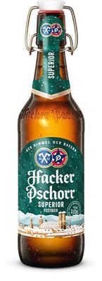20x 0,50 Liter Flasche Hacker-Pschorr Superior Festbier - Mehrweg-Pfand -