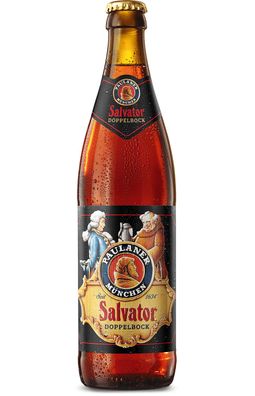 20x 0,50 Liter Flaschen Paulaner Salvator Doppelbock Bier - Mehrweg-Pfand -
