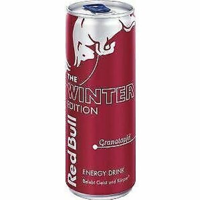 24x250ml Red Bull Energy Drink Winter Edition Granatapfel 250 ml incl. Pfand