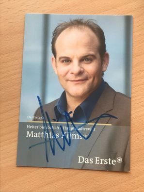 Autogrammkarte - Matthias KLIMSA - HEITER BIS Tödlich - orig. signiert #620
