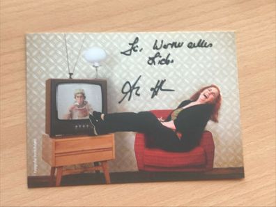 Autogrammkarte - ALICE Hoffmann - Schauspielerin - orig. signiert #621