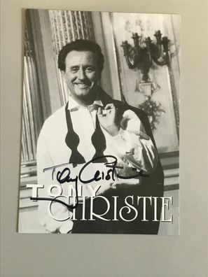 Autogrammkarte - TONY Christie - Schlager - orig. signiert #498