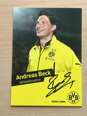 Autogrammkarte - Andreas BECK - BVB Borussia Dortmund - orig. signiert #264