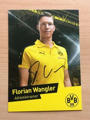 Autogrammkarte - Florian Wangler - BVB Borussia Dortmund - orig. signiert #342