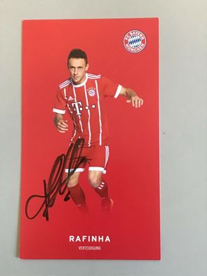Autogrammkarte - Rafinha - FC BAYERN München - orig. signiert #183