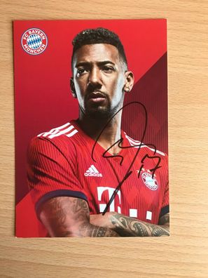 Autogrammkarte - JEROME Boateng - FC BAYERN München 2018-19 orig. signiert