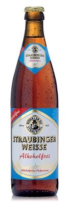 20x 0,50 Liter Flasche Röhrl Straubinger Weisse -Alkoholfrei - Mehrweg-Pfand -