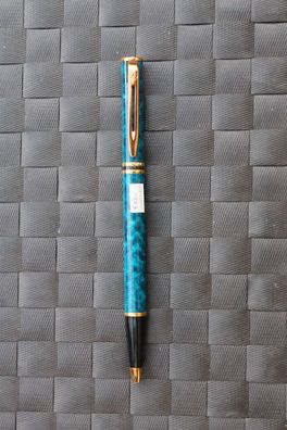 Vintage-Kugelschreiber, Waterman Laureat, mittelblau-meliert
