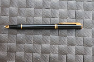 Vintage-Kugelschreiber, Waterman Laureat, schwarz