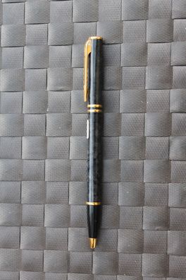 Vintage-Kugelschreiber, Waterman Laureat, dunkel-grau meliert