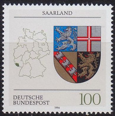 Germany BUND [1994] MiNr 1712 ( * */ mnh ) Wappen
