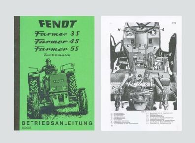 FENDT Farmer 5 S Turbomatik Betriebsanleitung Schlepper