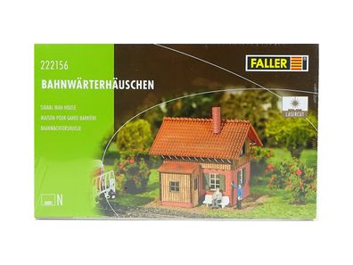 Modellbau Bausatz Bahnwärterhäuschen, Faller N 222156 neu OVP