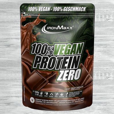 IronMaxx 100% Vegan Protein Zero 500g Beutel