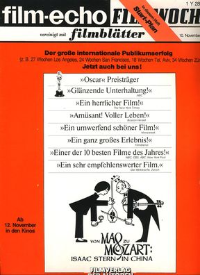 film-echo Filmwoche Ausgabe 1982 - Nr. 63