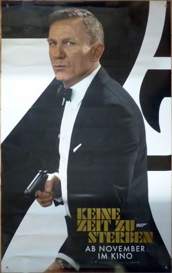 James Bond 007: Keine Zeit zu sterben -Hauptmotiv - Orig. Kinobanner XXL - Filmposter