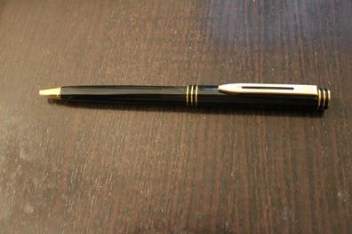 Waterman Kugelschreiber Exclusive, Vintage Kugelschreiber, schwarz