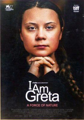 I am Greta - Original Kino-Plakat A3 - Greta Thunberg - Filmposter