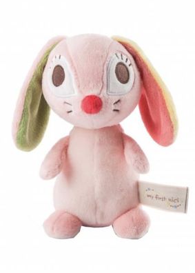 stofftier Kaninchen Hopsalie 3D 17,5 cm Plüsch rosa