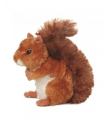 Stofftier Mini Flopsie Nutsie Eichhörnchen 20,5 cm braun