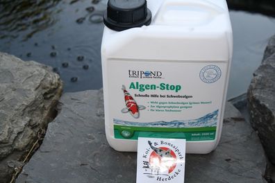 Tripond Algen-Stop 1/2,5/5 Liter gegen Schwebealgen