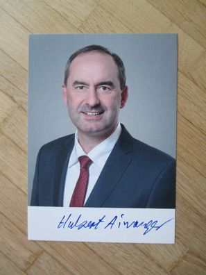 Bayern Staatsminister FW Hubert Aiwanger - handsigniertes Autogramm!