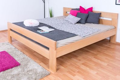 Jugendbett "Easy Premium Line" K6,200 x 200 cm Buche Vollholz massiv Natur