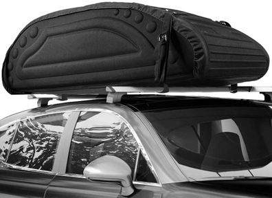 400L Auto Dachbox, Dachkoffer mit Transportbändern Dachtasche Gepäcktasche, Gepäckbox