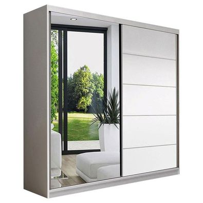 Schrank Kleiderschrank Mehrzweckschrank Garderobenschrank Mono 05 160