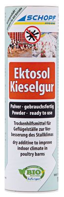 SCHOPF Hygiene® Ektosol® Kieselgur - zur Verbesserung des Stallklimas, 100 g