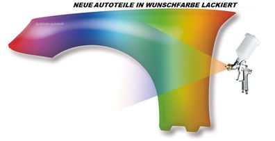 Kotflügel in Wunschfarbe Lackiert passend für VW GOLF 4 97-03 Rechts/ Links